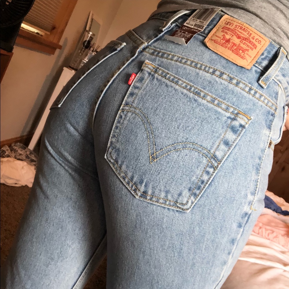 Levi's Light Blue High-Rise Jeans